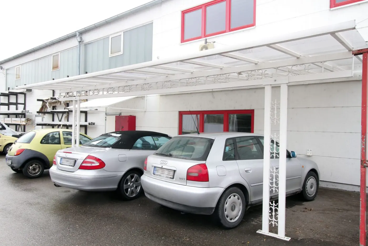 mm Carport und Stellplatzüberdachung – ausgeführtes Beispiel