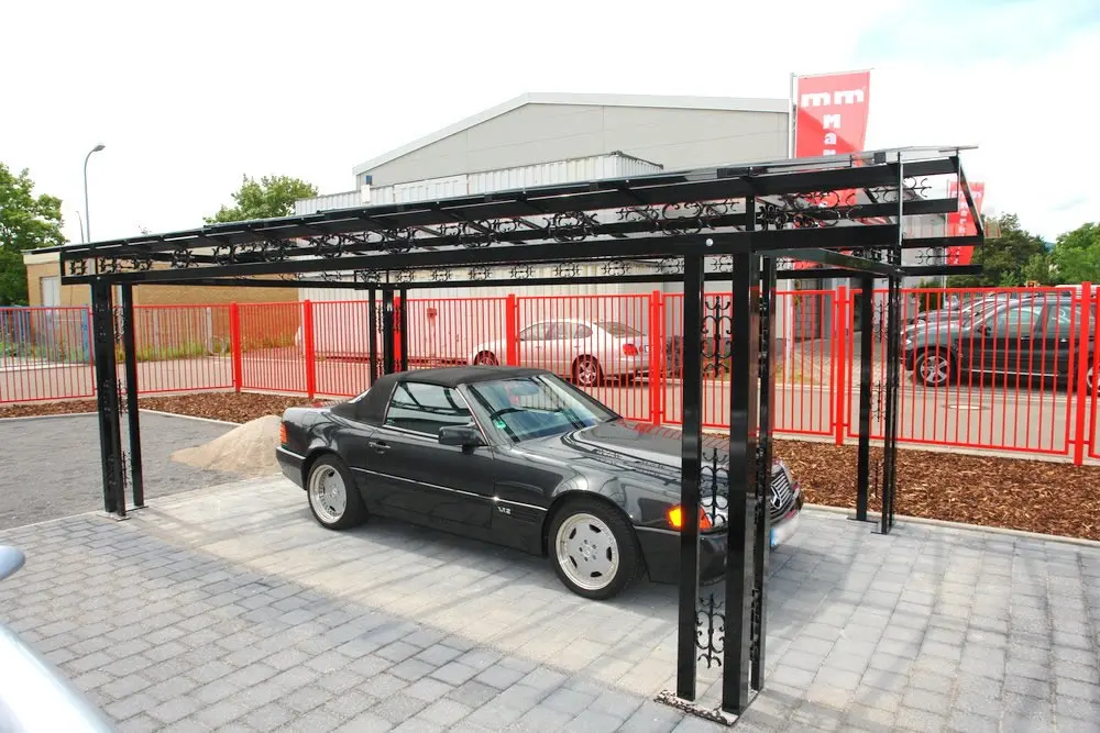 mm Carport und Stellplatzüberdachung – ausgeführtes Beispiel