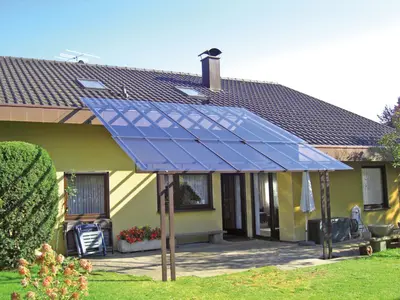 Ausgeführte mm Überdachung