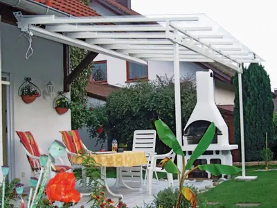 Ausgeführte mm Überdachung