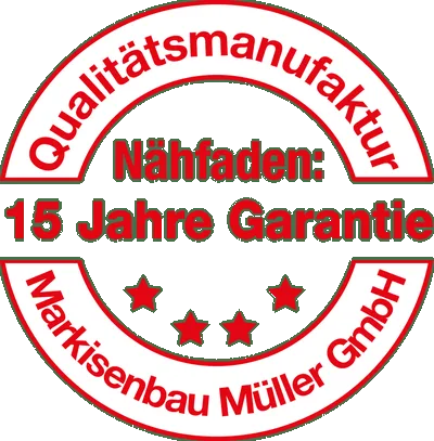 Qualitätsstempel: 15 Jahre auf den Nähfaden