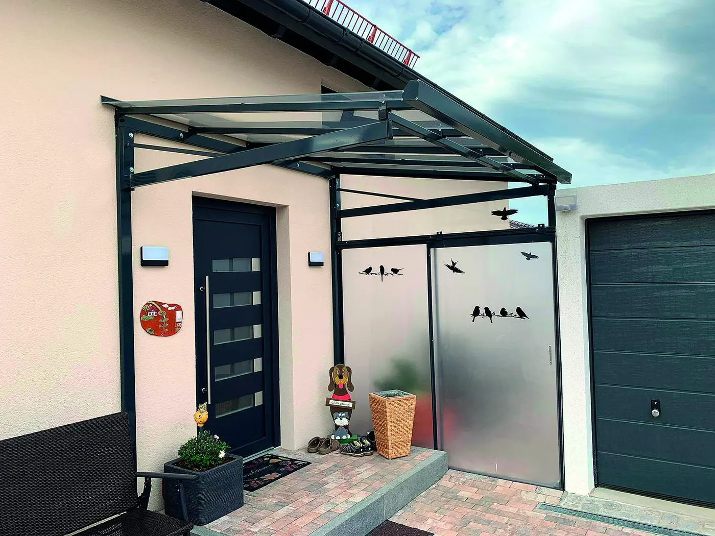 mm Vordach – Ideen aus Aluminium